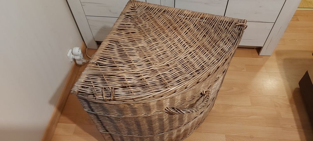 Kosz wiklinowy duży 49cm x 60cm