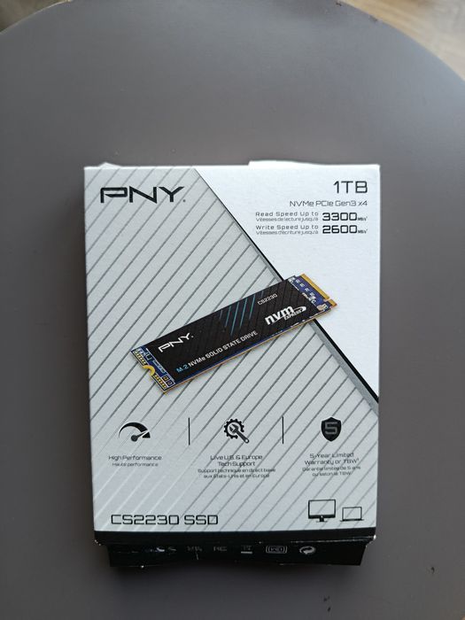 NOWY Dysk M2 1TB PYN 3200/2600 mgb/s