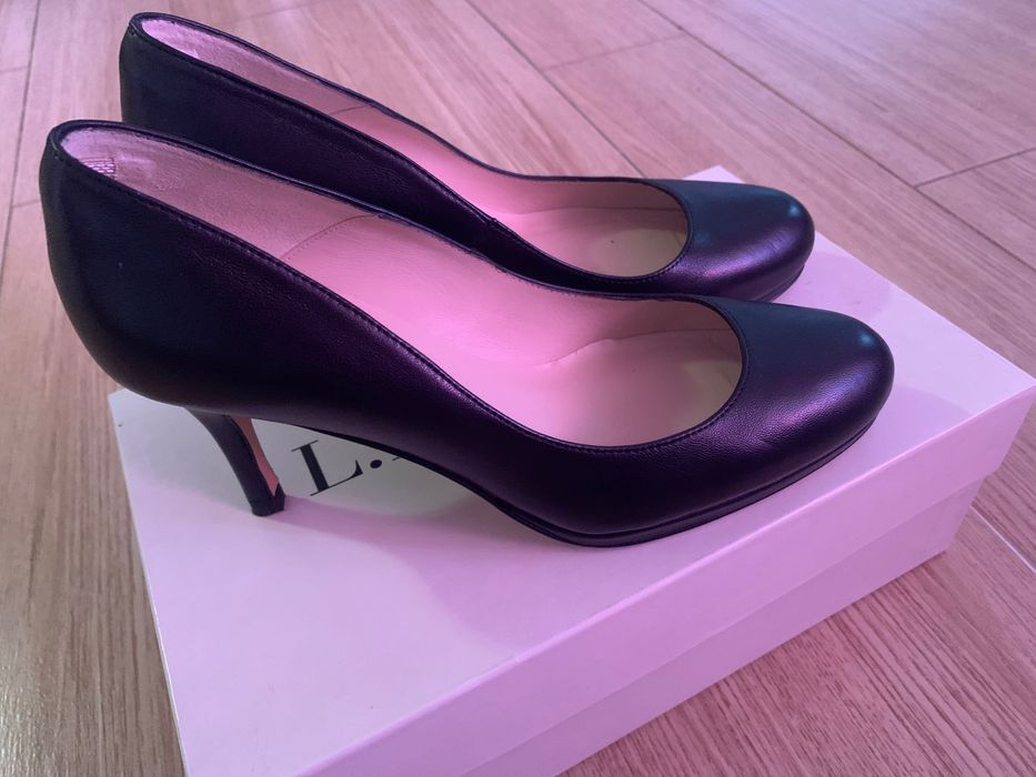 Туфлі чорні L.K. Bennett London 38