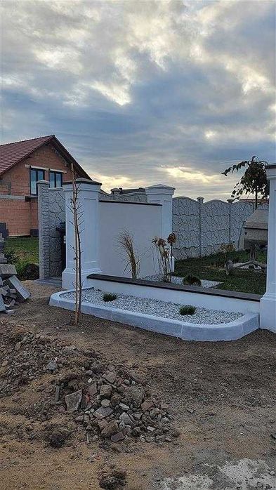 Ogrodzenia Betonowe Dworkowe,Słupki,podmurówki,Stylowe,Bloczki Gładkie