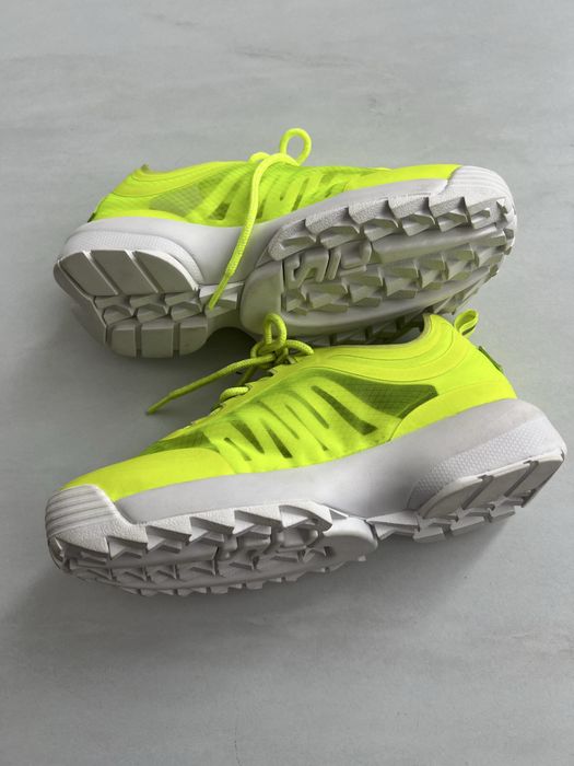 Кросівки fila neon lime