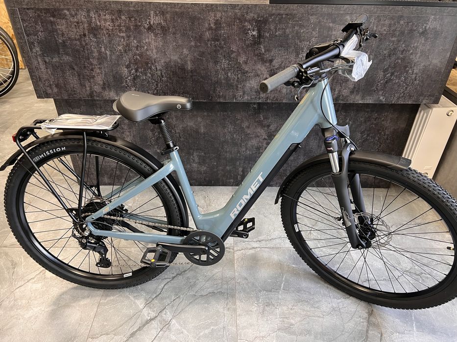 Piękny rower elektryczny ROMET E-MODECO SUV 504WH hydraulika