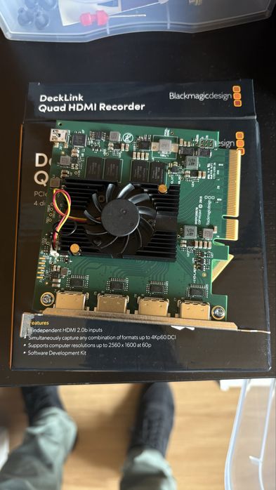 Blackmagic Declink Quad Hdmi Recorder