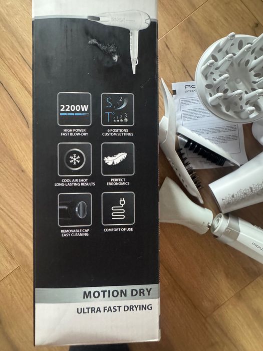 Suszarka Rowenta i suszarko-lokówka Rowenta