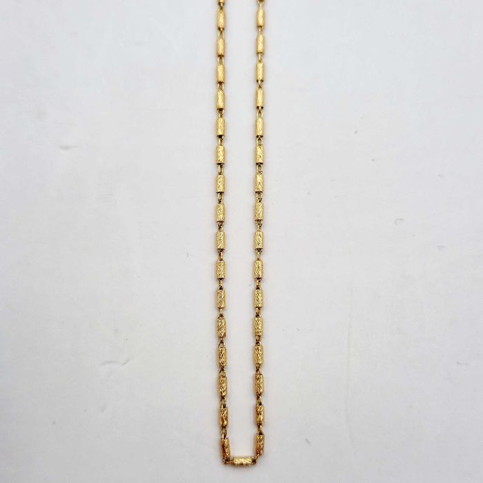 Złoty łańcuszek 585 - walce / cylindry 4,17g. | 45-46cm