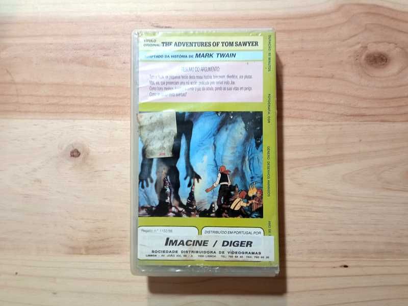 Filme As Aventuras De Tom Sawyer - VHS