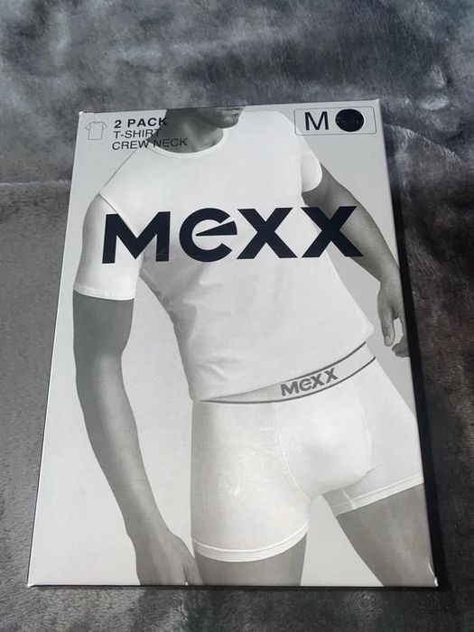 NOWY T-shirt Mexx 2 pak czarny roz. M