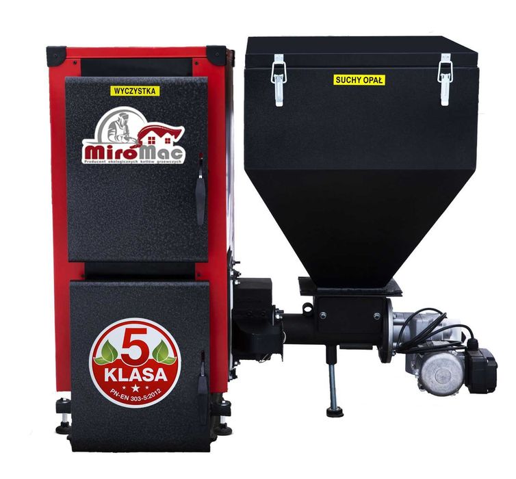 Piec CO na pellet  ekogroszek kocioł kotły 10 kW Miro-Mac 5 klasa