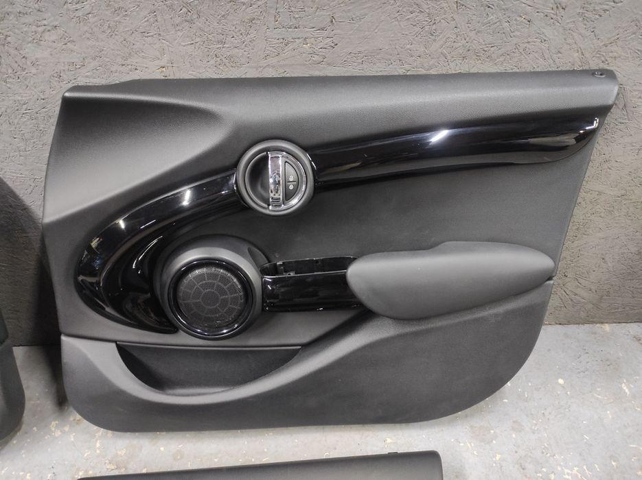 Карты Дверей Mini Ф55 Cooper Harman Kardon Черные Дверные карты Салона
