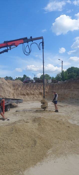 Послуги з буріння паль, бур, ямобур, бурова, геошурупи, гвинтові палі