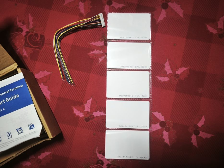 2x Máquina acesso controlo e registo  assiduidade impressão digital