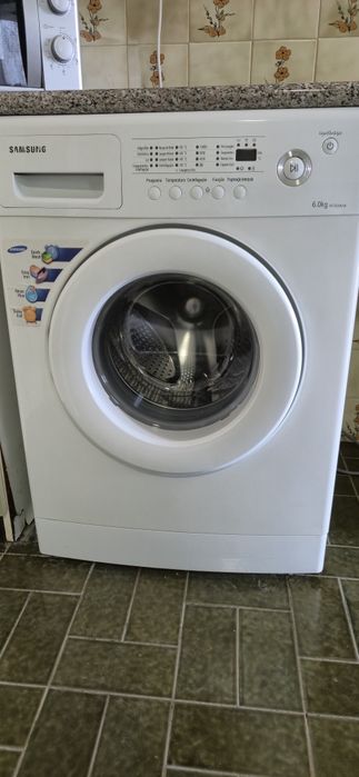 Máquina Lavar Roupa Samsung 6Kg WF7600NAW