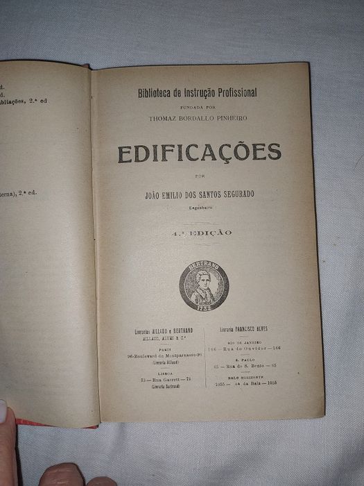 Edificações” da Biblioteca de Instrução Profissional, nas Livrarias Ai