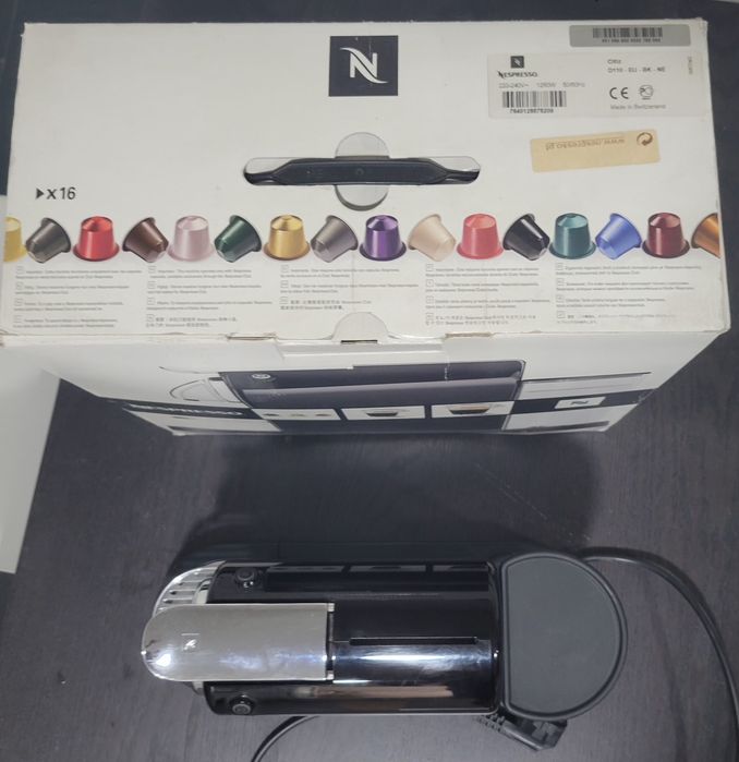Máquina de café Nespresso-Cápsulas