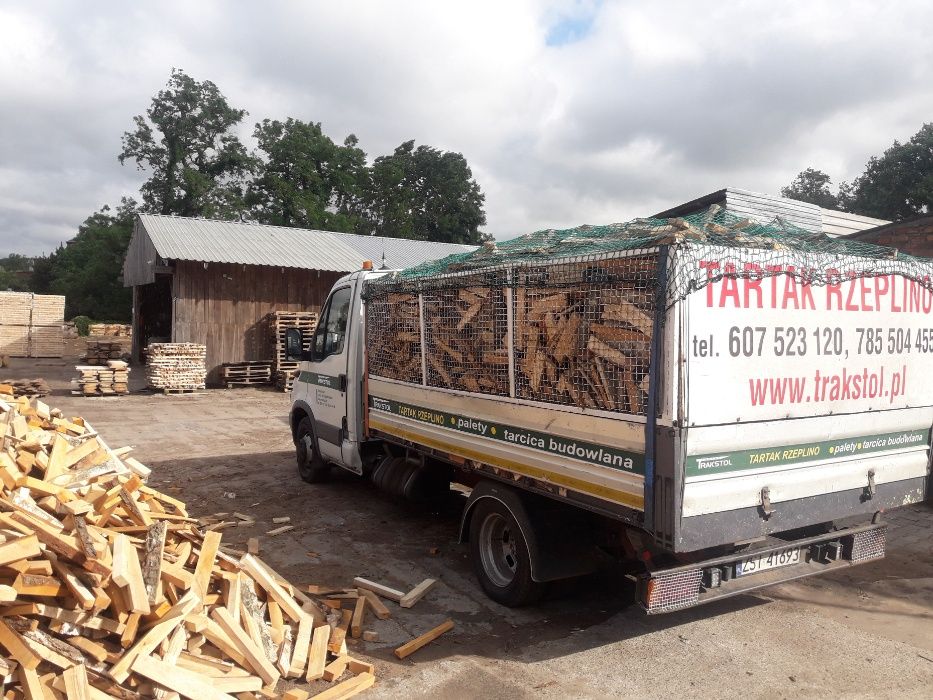 drewno kominkowe opałowe odpady zrzyny tartaczne