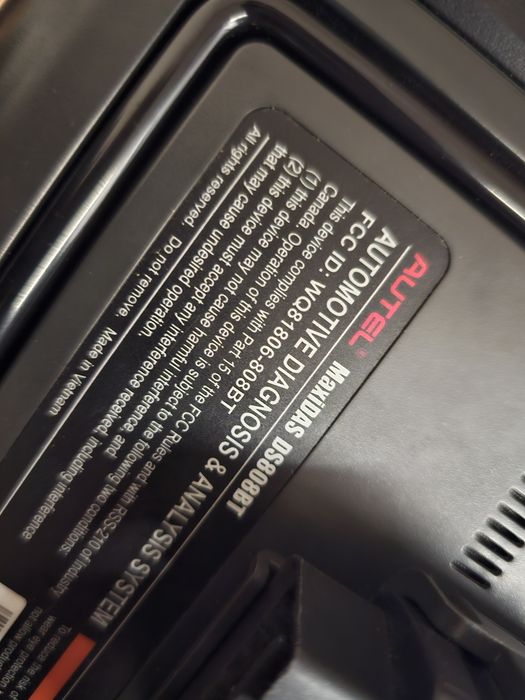 Autel ds808bt głowica bluetooth tablet