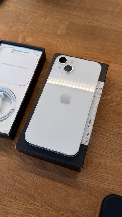 iPhone 13 Biały 128gb | 100% Baterii