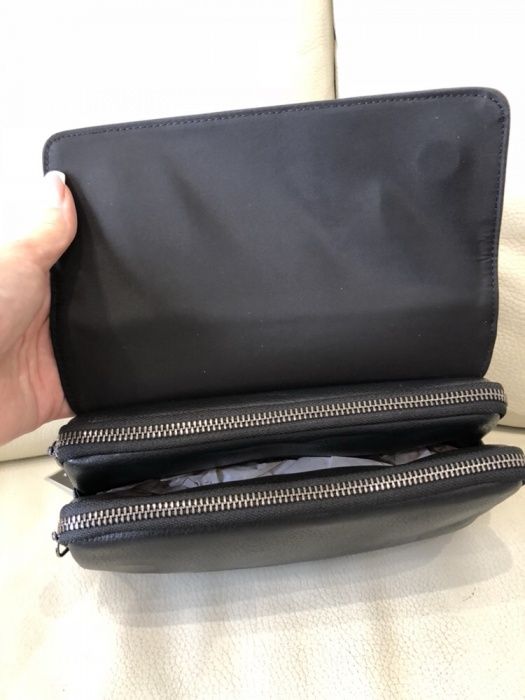 HT Leather Барсетка Мужская сумка из натуральной кожи Кожаная сумка