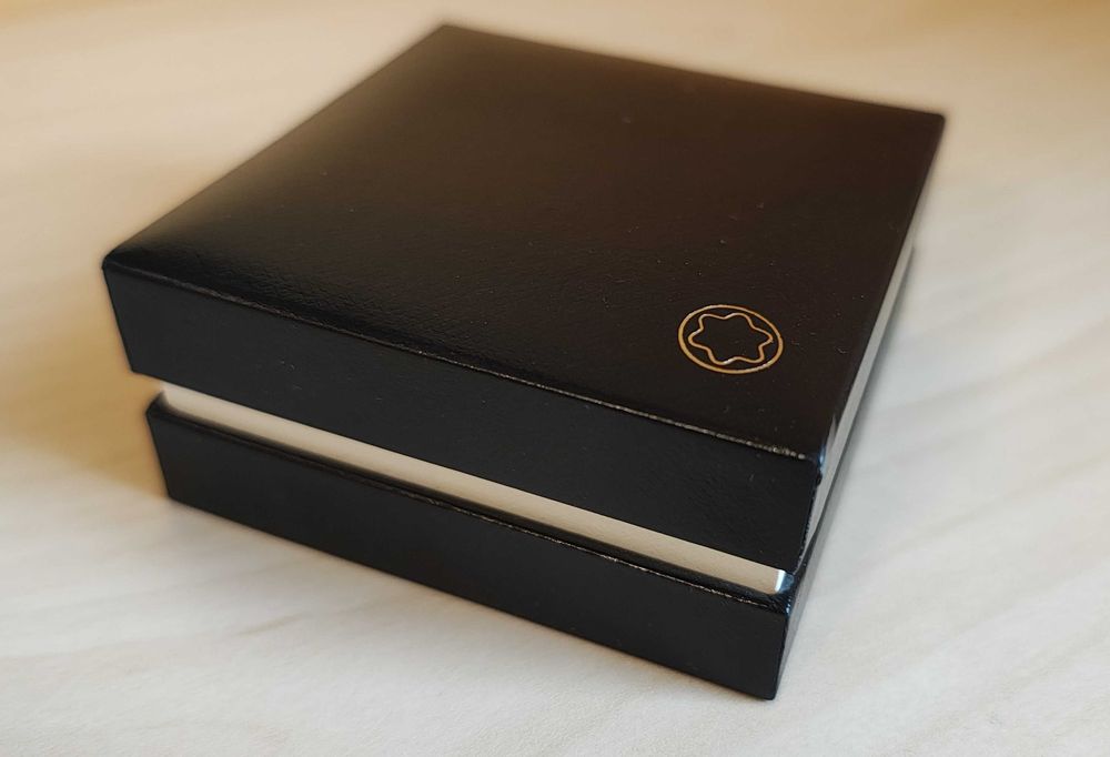 Montblanc MB6019 Elegance – spinki do mankietów + oryginalne pudełko