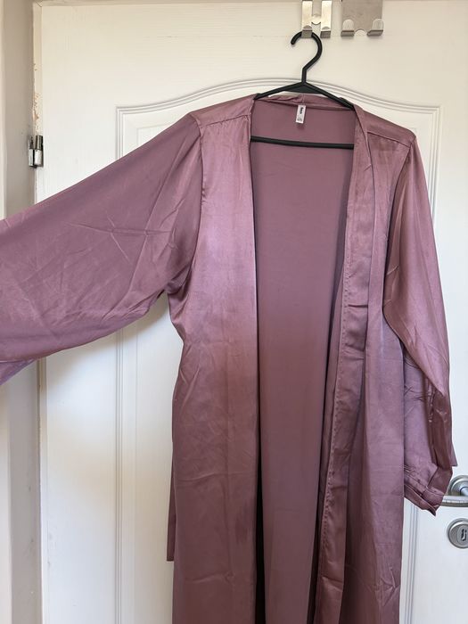Satynowy szlafrok / kimono | satin robe