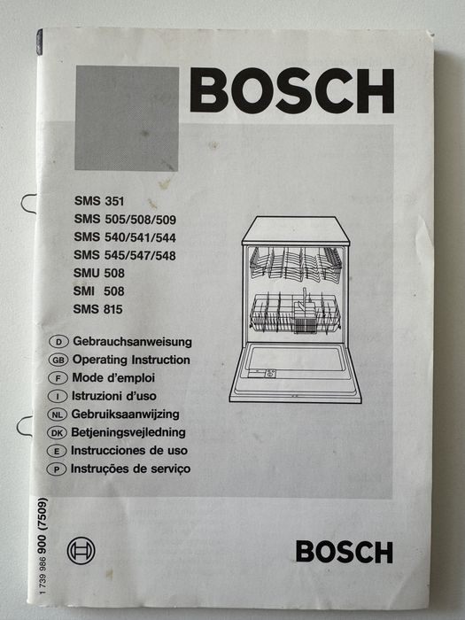 Máquina de lavar loiça Bosch