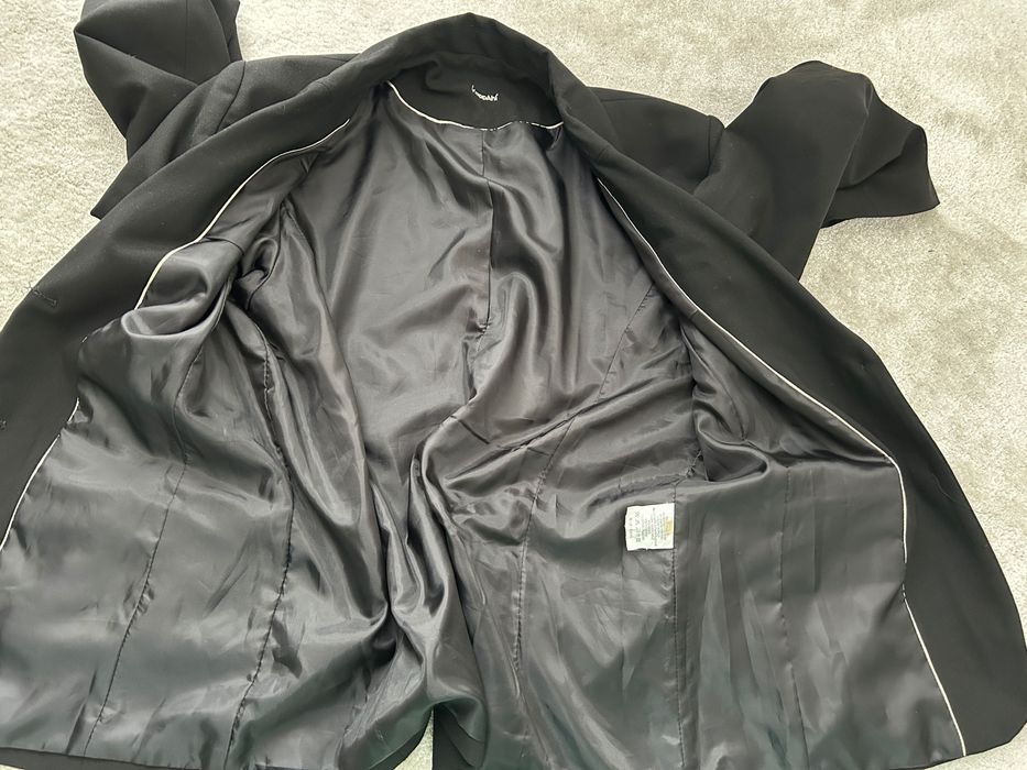 żakiet marynarka roz. 42 czarny KappAhl