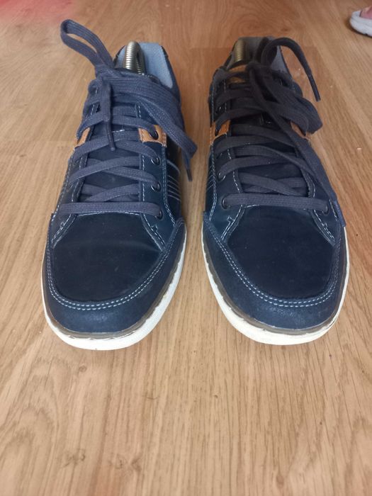Мужские кожаные кроссовки SKECHERS 42 p.