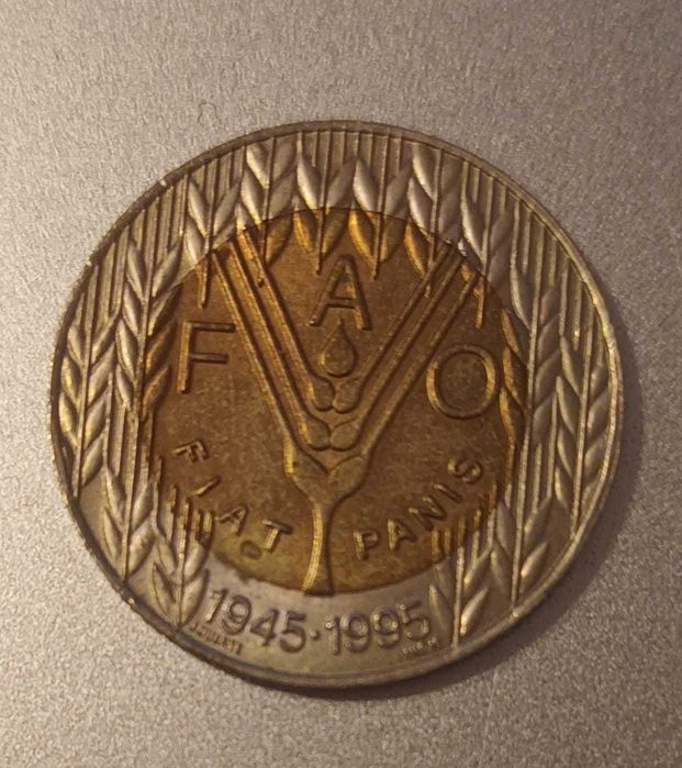 Moeda da FAO-100$00