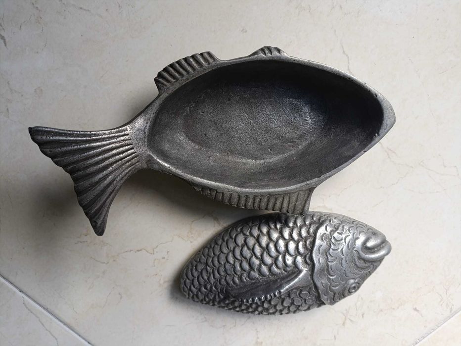 Peixe com tampa vintage