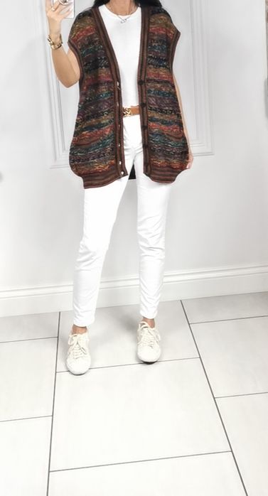 Missoni Sport Kamizelka Męska Bezrękawnik xl  wool