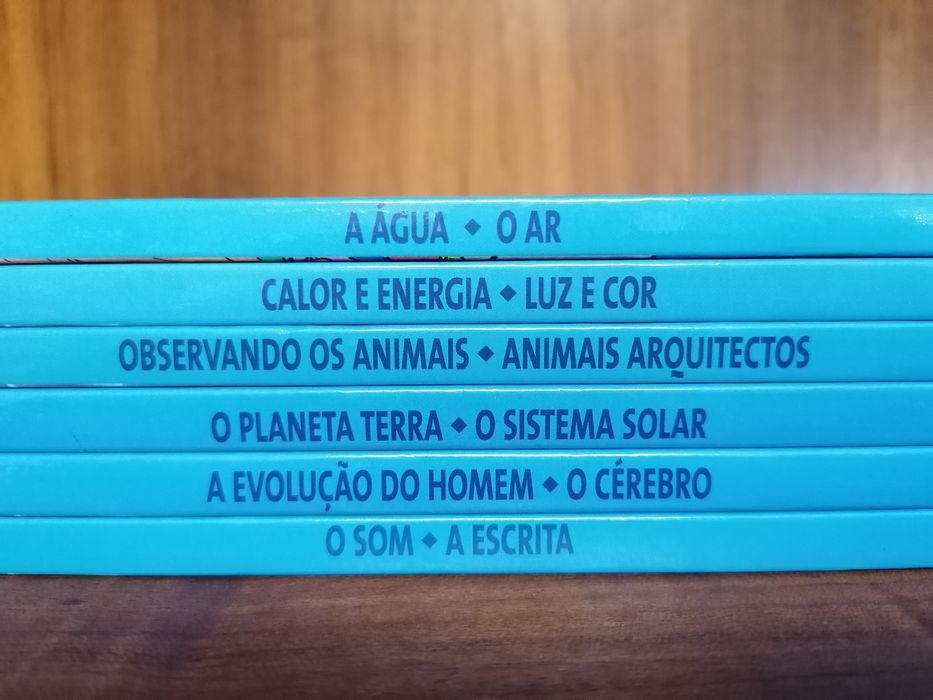 Conjunto 6 volumes enciclopédia Disney "Explora o Mundo"