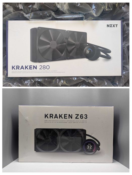 Система водяного охолодження NZXT Kraken 280 нова в блістері