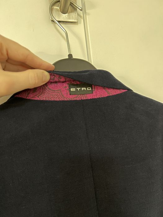 Etro піджак блейзер велюр вельвет італія