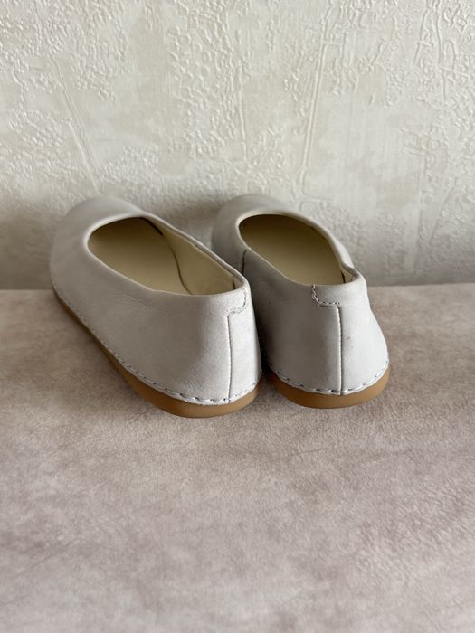 Шкіряні сірі балетки clarks 38 розмір
