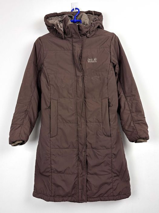 Kurtka zimowa JACK WOLFSKIN damska parka puchowa Stormlock S