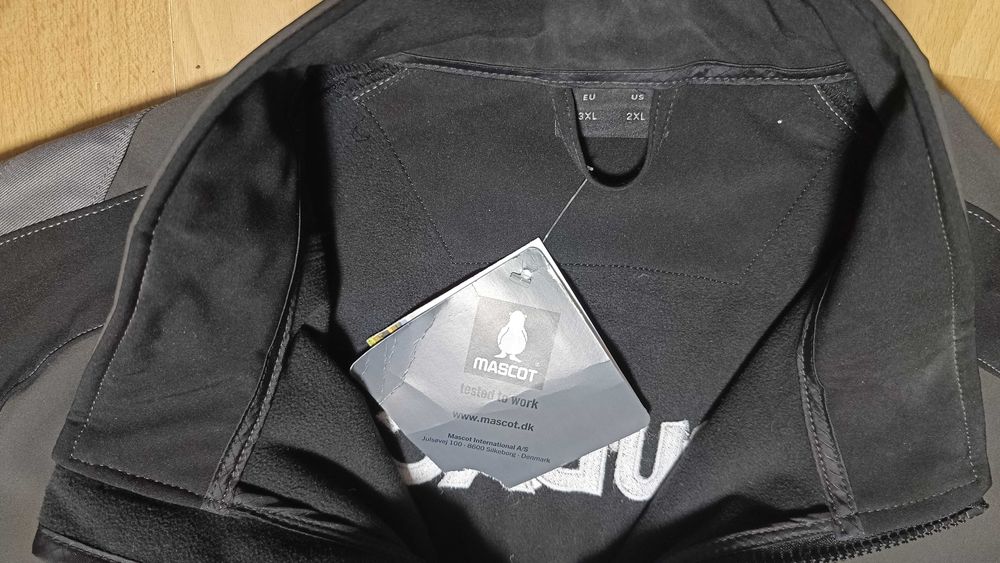 Męska kurtka softshell MASCOT DRESDEN r.3XL nowa stan idealny
