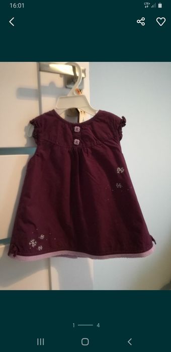 Sukienka Cherokee 6-9m, 74cm