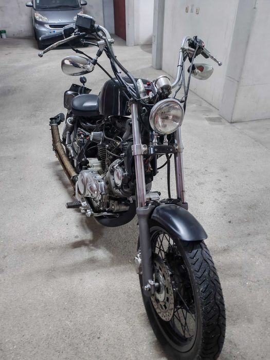 Moto Virago 1100 costum