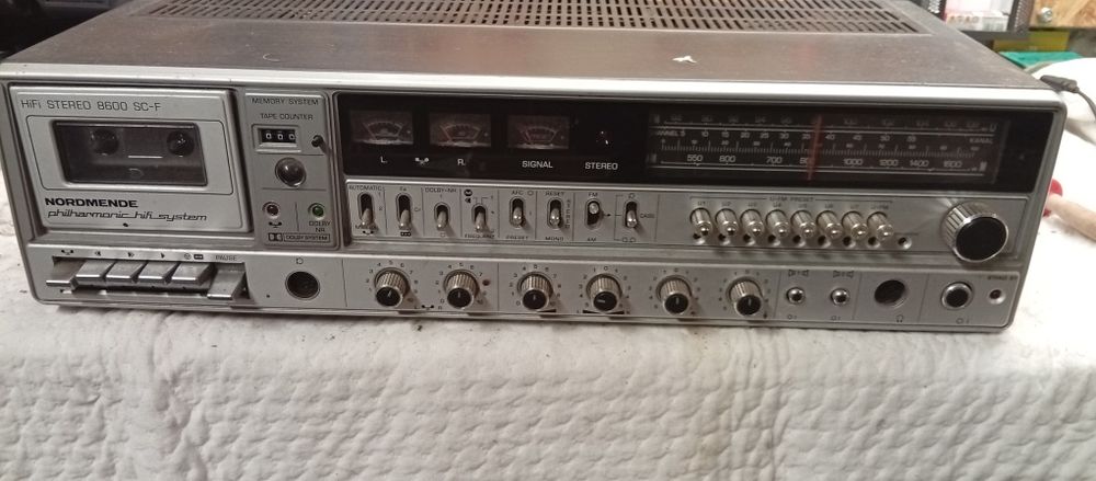 Nordmende magnetofon kombajn amplituner kolekcjonerski