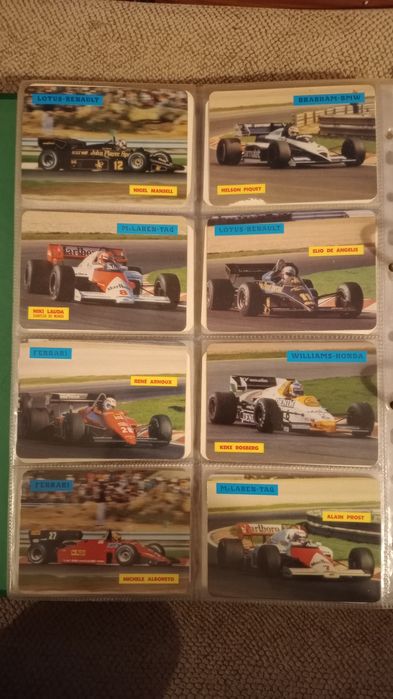 Calendário tema fórmula 1