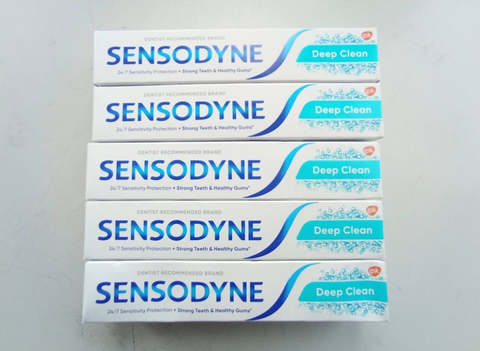 Sensodyne Deep Clean pasta do zębów 75ml 5 szt.