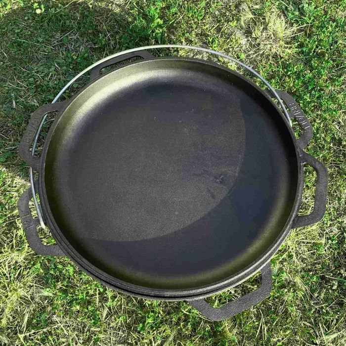 ℹ️ Казан чавунний татарський, азиатский от 4 до 15л. Крышка сковорода