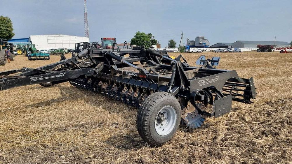 Важкий Дисковий Лущільник КРАТОС 6м Демпферна Борона АРК ГРУП