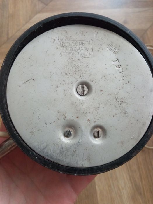 Stara lampa S.P Lunet Poznań