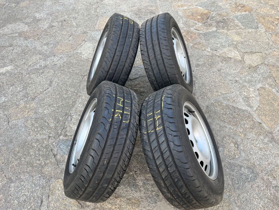 Комплект дисків з резиною на Fiat Scudo r16с, 5/108, Continental