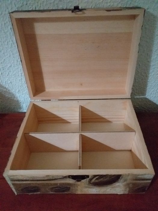 Caixa de Chá Madeira