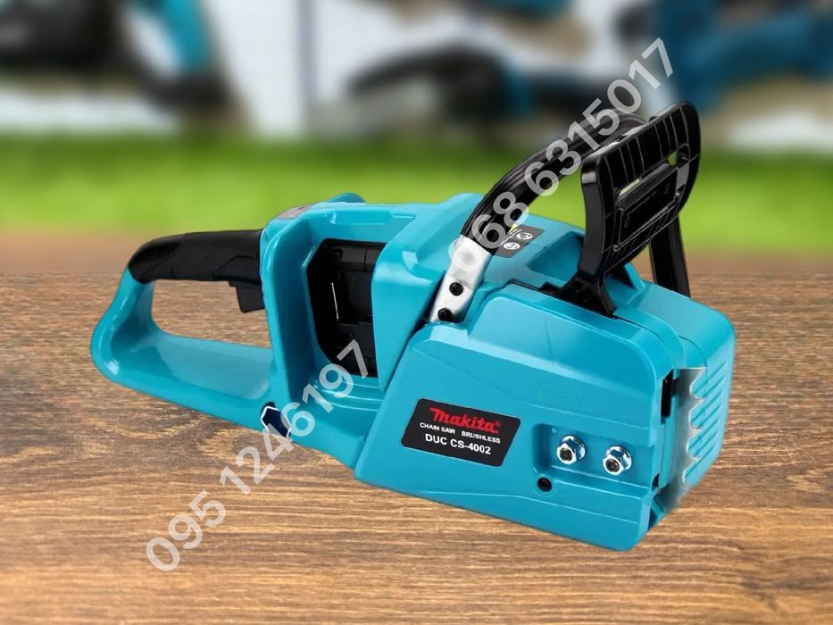 Аккумуляторная цепная пила Makita CS-4002 с АКБ 20V 5Ah садовая пилка