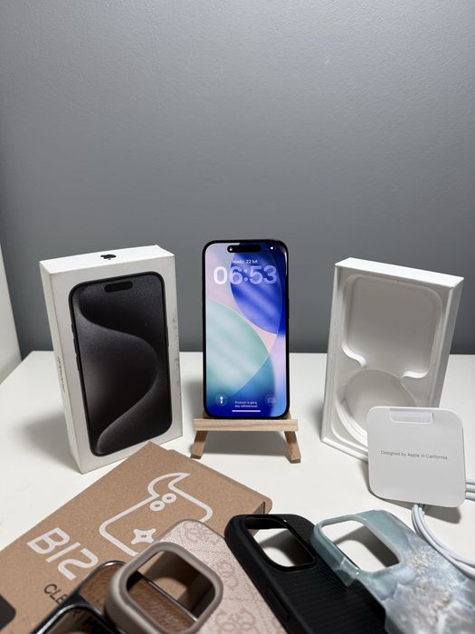 iPhone 15 Pro | 256GB | Black Titanium