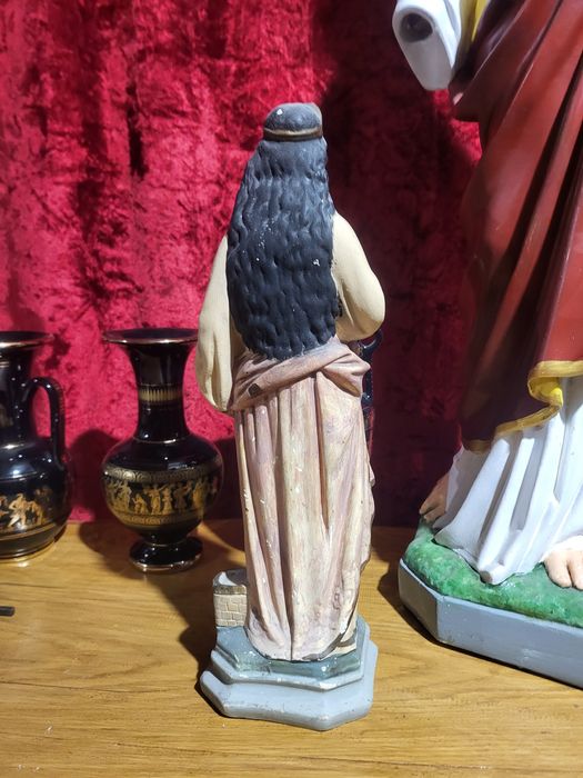 Stara figurka Święta Godolewa patronka małżeństw