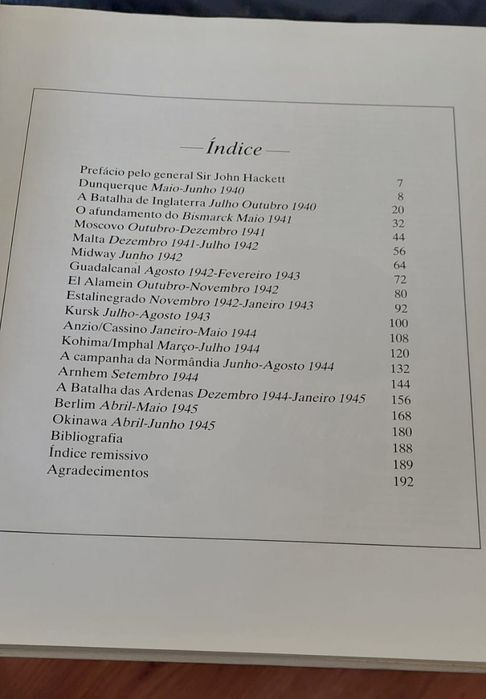 Batalhas - II Guerra Mundial